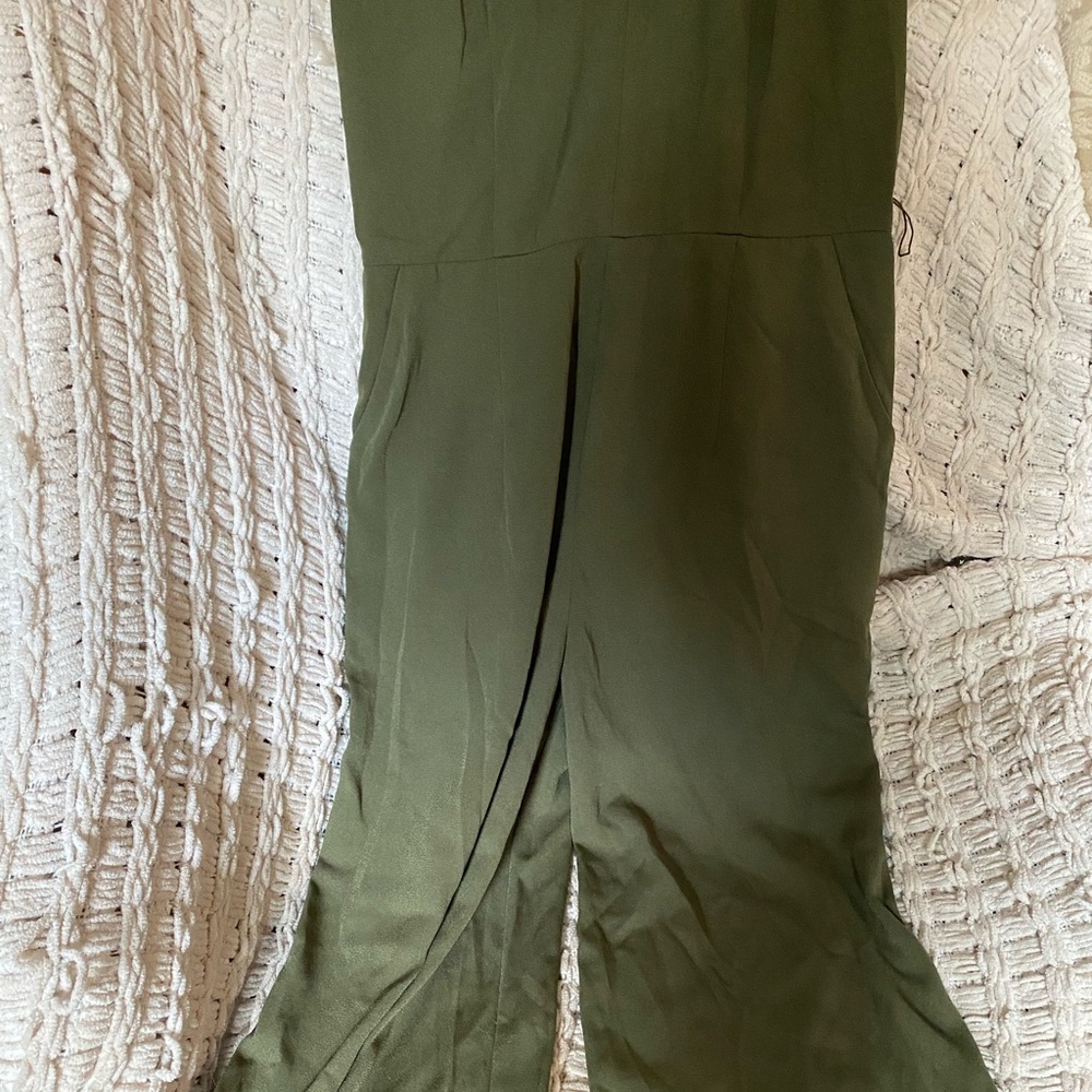 Green jumpsuit